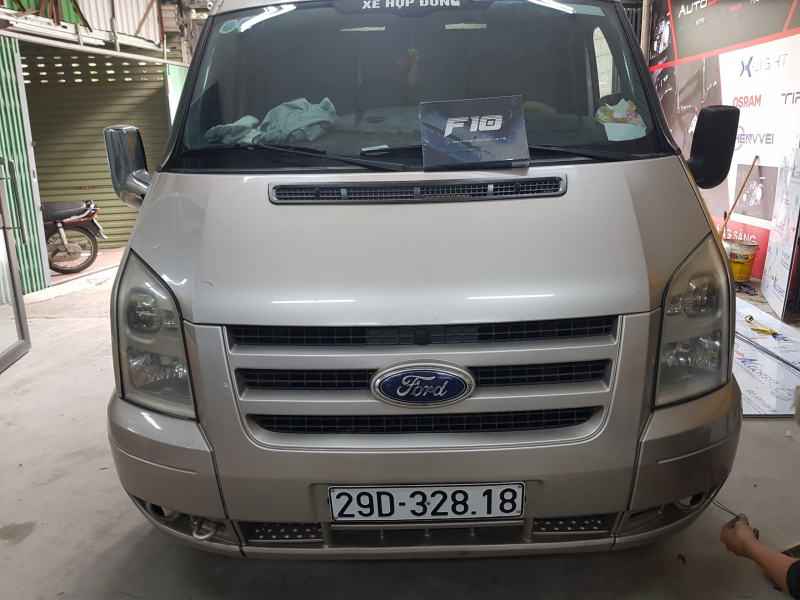 Độ đèn nâng cấp ánh sáng Nâng cấp bi gầm X-Light F10 cho Ford Transit